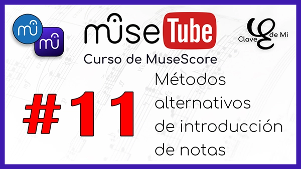 Introducir notas en MuseScore