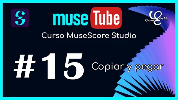 Copiar y pegar en MuseScore