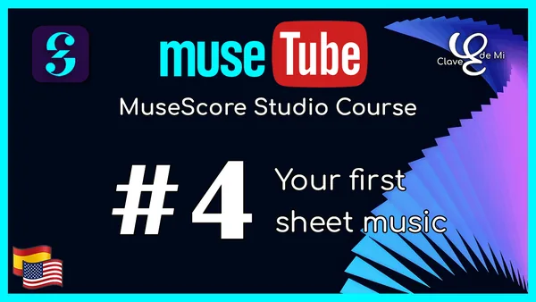 Primera partitura en MuseScore