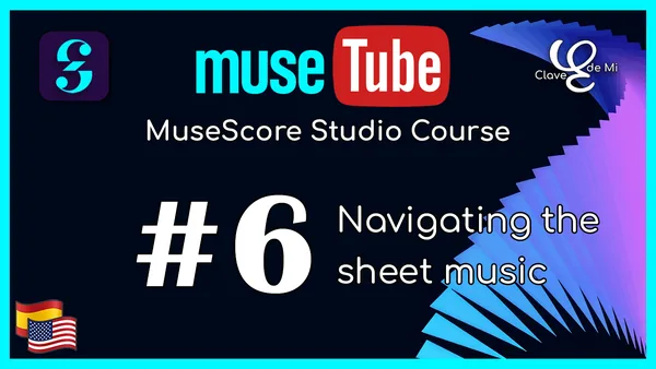 Navegacion por MuseScore