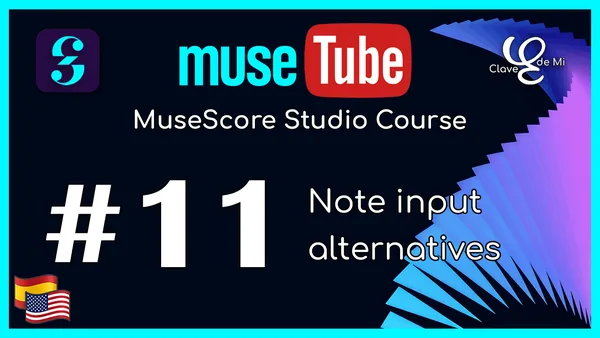 Introducir notas en MuseScore