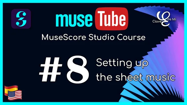 Configuracion partitura MuseScore