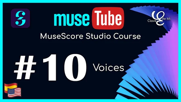 Voces en MuseScore